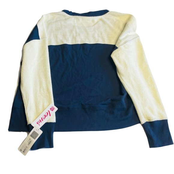 Chicago Bears NFL Football Teens Blue/White Long Sleeve Sweatshirt - Picture 5 of 5